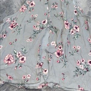 Flower tank top